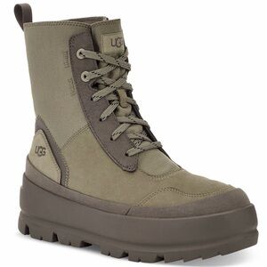 UGG Olive/Taupe Platform Lug Combat Boot